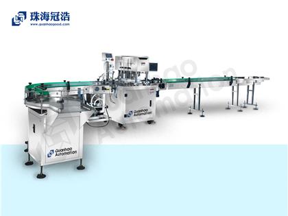 全自動蜜蠟400g安士罐灌裝封罐線 